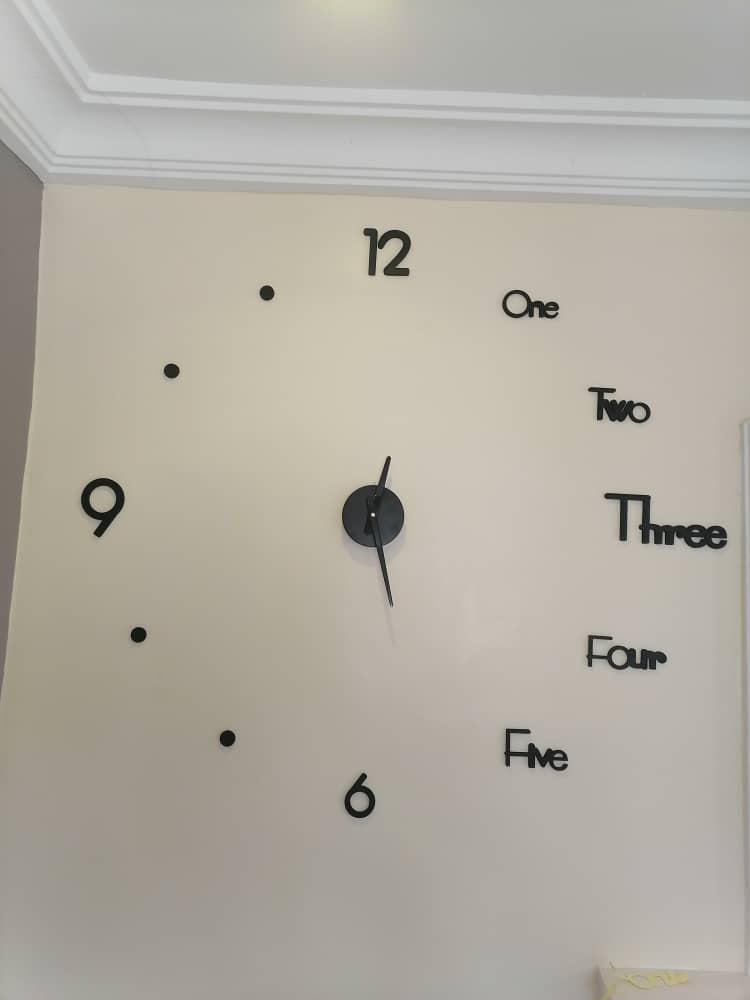 Mordern 3D Wall Clock
