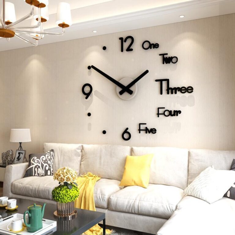 Mordern 3D Wall Clock