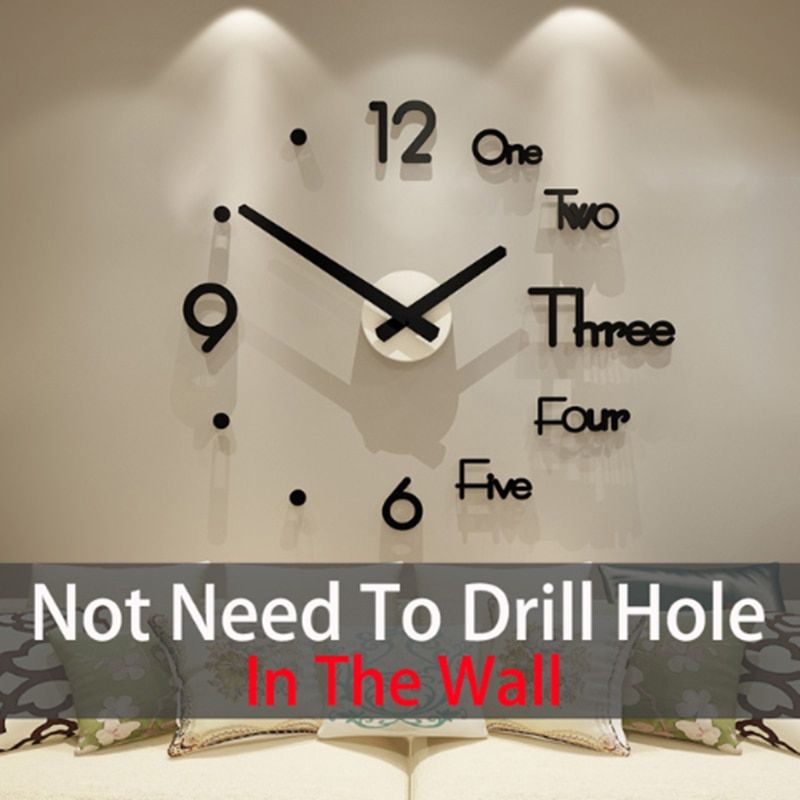 Mordern 3D Wall Clock