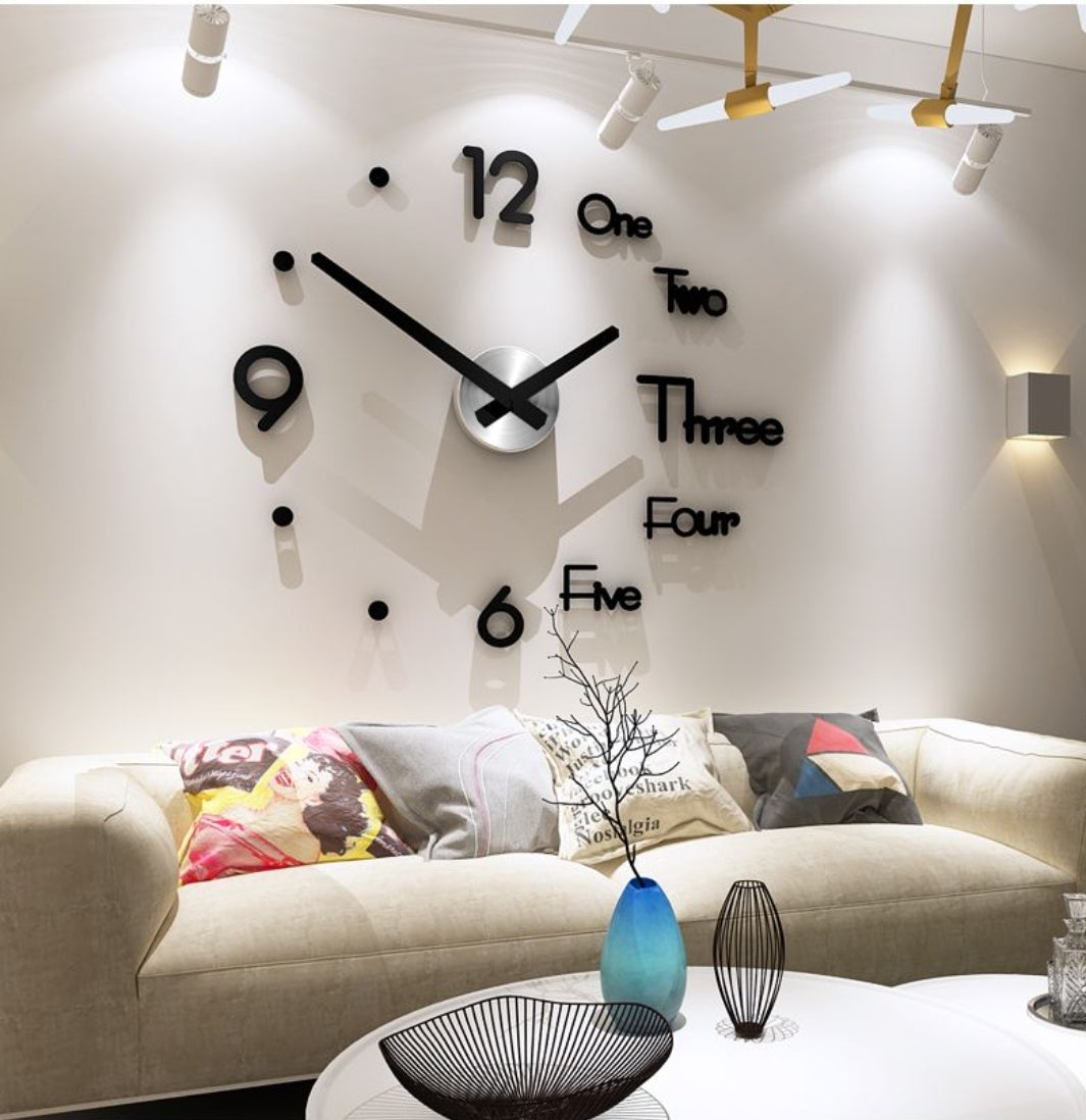 Mordern 3D Wall Clock