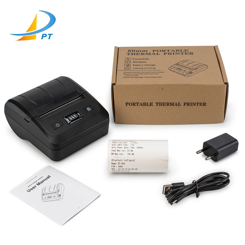 Portable Thermal Label Printer